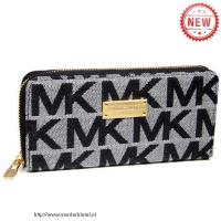 michael kors jet set continental logo groot grijs portefeuilles Winkel Eindhoven onpyj545